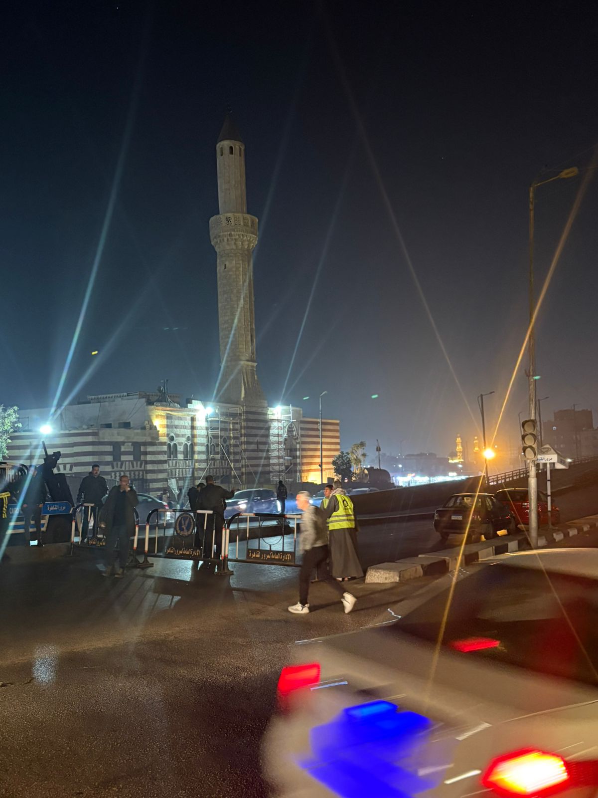 بدء إزالة كوبرى السيدة عائشة (2)