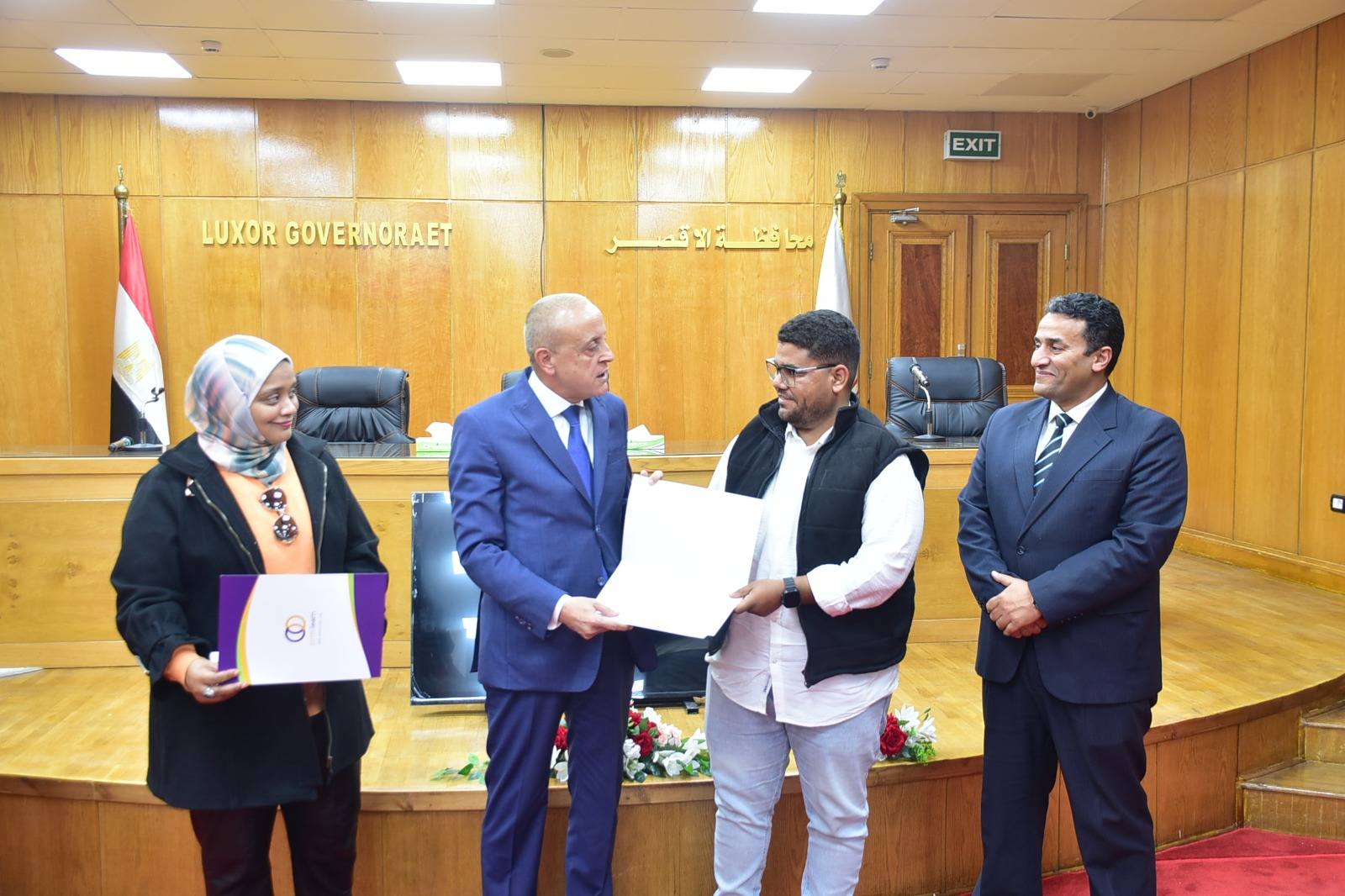 فعاليات شهادات برنامج الإدارة الرقمية المستدامة للمشروعات لـ35 موظفاً