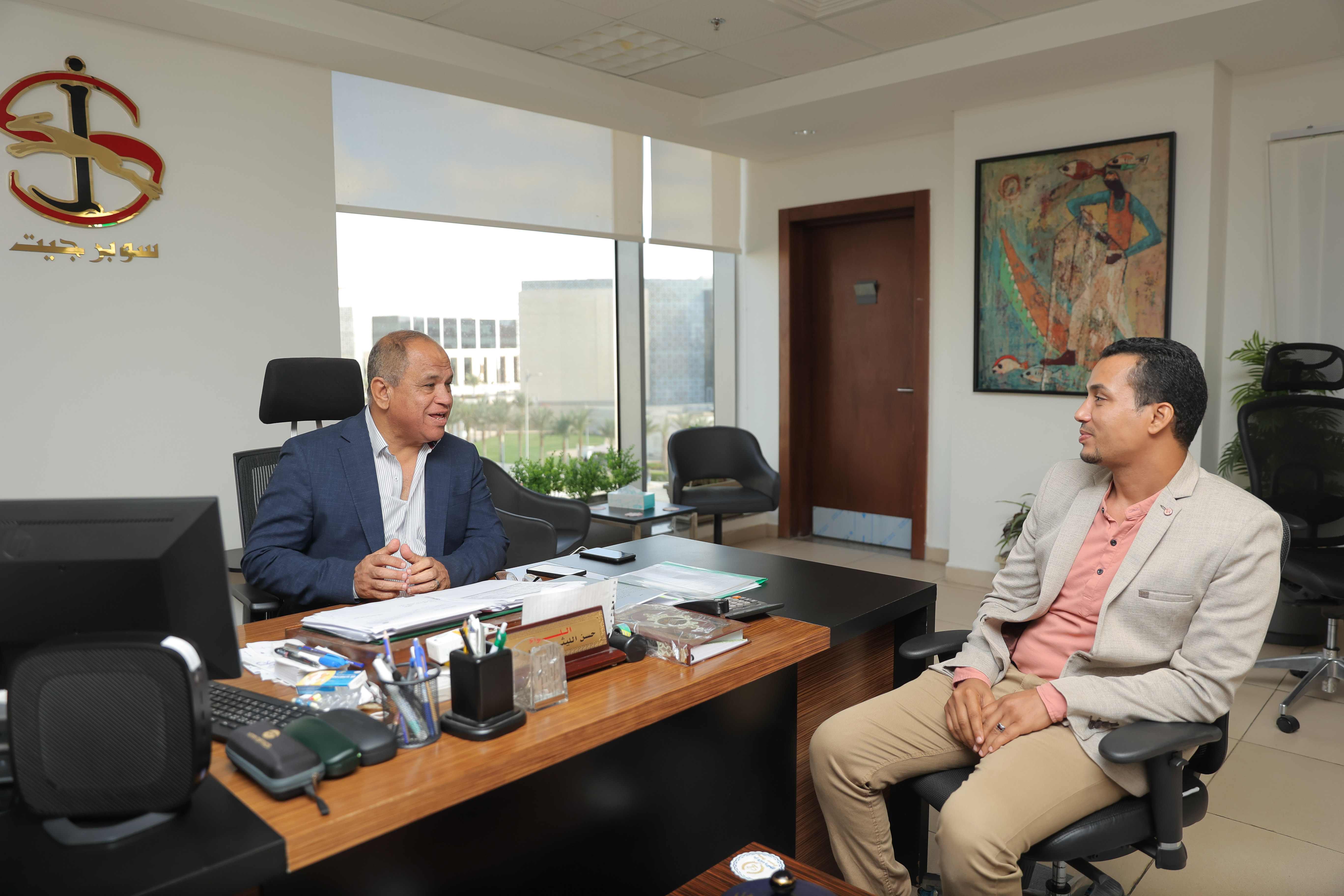 حوار اليوم السابع مع رئيس شركة سوبر جيت (2)