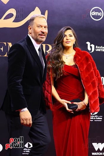 الفنان ماجد المصرى وحرمه الفنان ماجد المصرى وحرمه