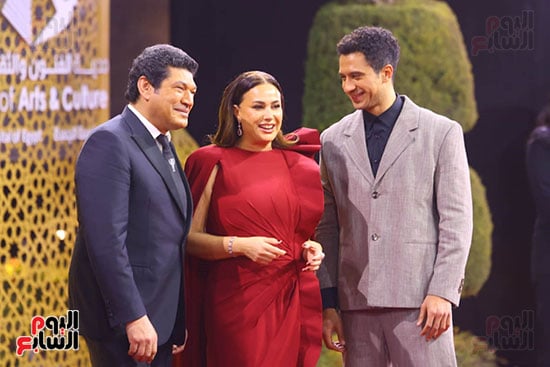 هند صبرى وعصام عمر وباسم سمرة