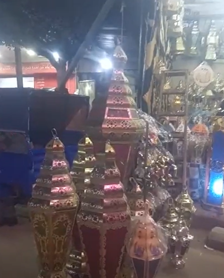 تعدد  الفوانيس الصاج بكفر الشيخ