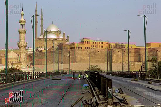 جهد متواصل في كوبرى التطوير جهد متواصل في كوبرى التطوير