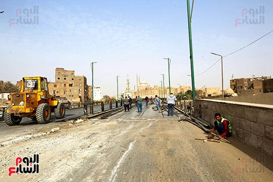 الة كوبري السيدة عائشة ضمن جهود تطوير البنية التحتية الة كوبري السيدة عائشة ضمن جهود تطوير البنية التحتية