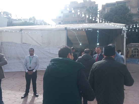 توافد الناخبين