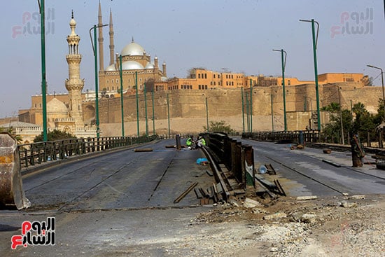 إزالة كوبري السيدة عائشة ضمن خطة تطوير المنطقة إزالة كوبري السيدة عائشة ضمن خطة تطوير المنطقة