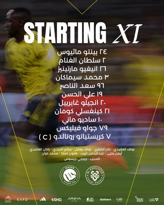 تشكيل النصر تشكيل النصر