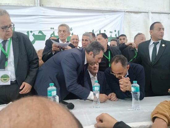 اعلان نتيجة انتخابات حزب الوفد  (1)