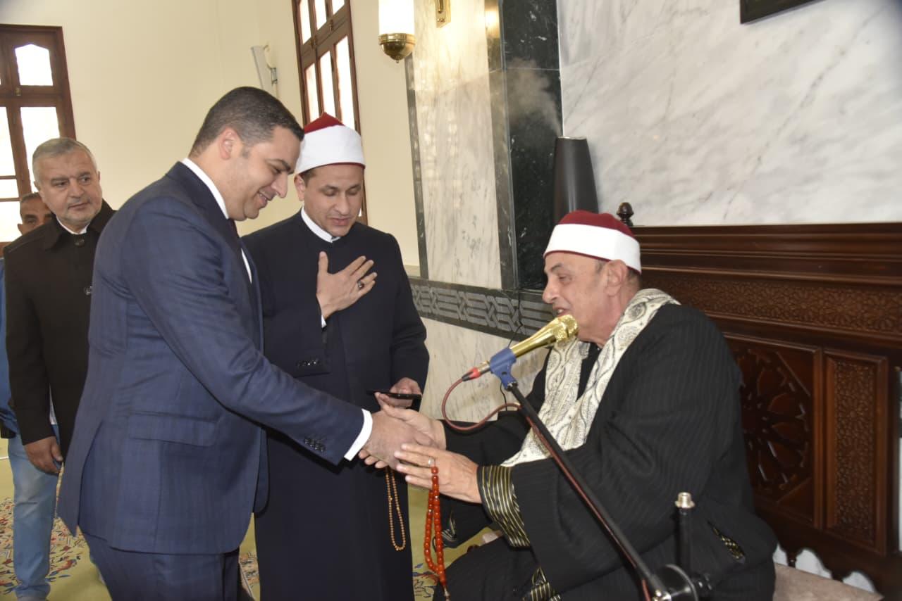 نائب المحافظ والشيخ احمد البنا