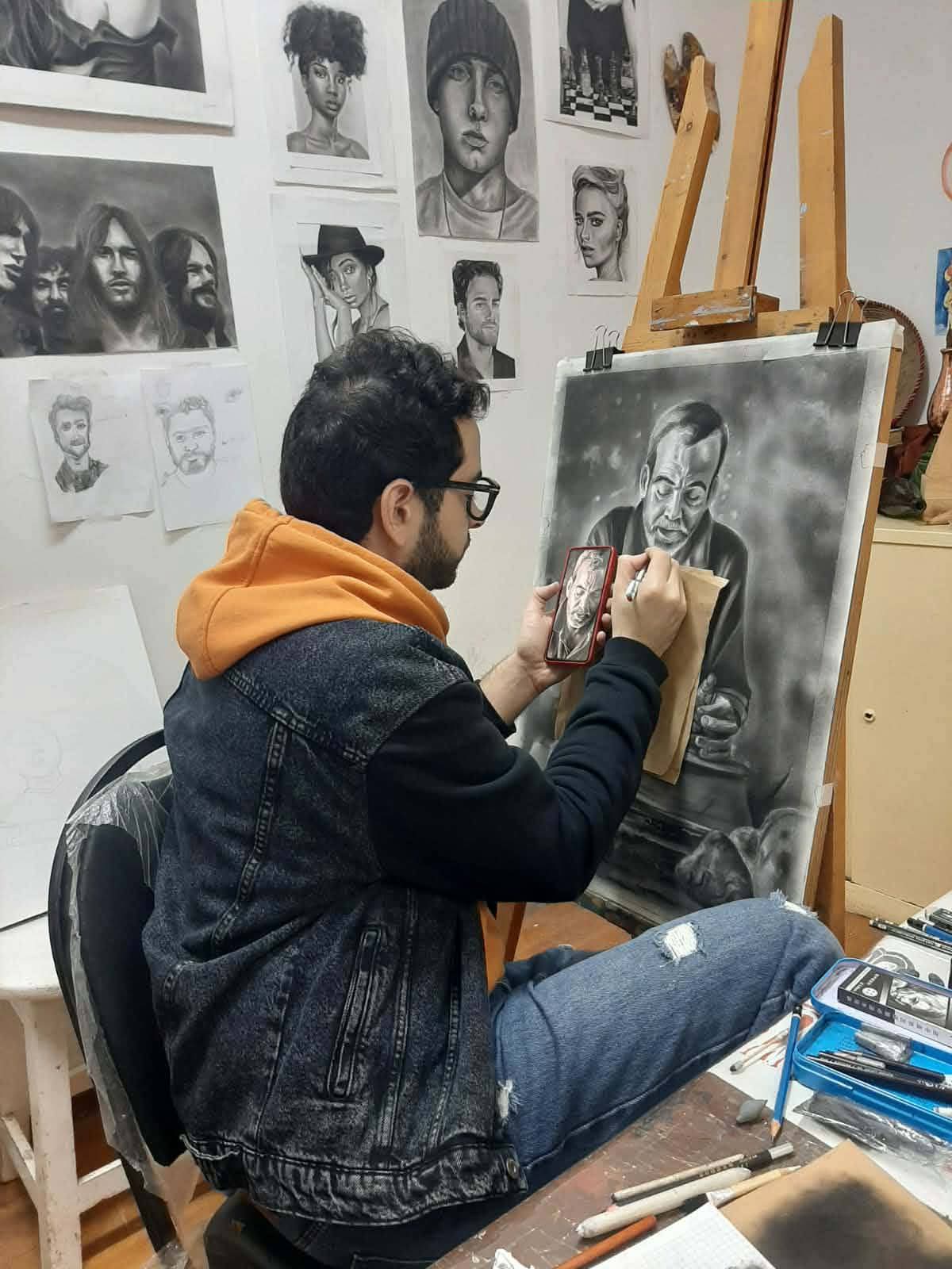 مرسم للفنون التشكيليه مرسم للفنون التشكيليه