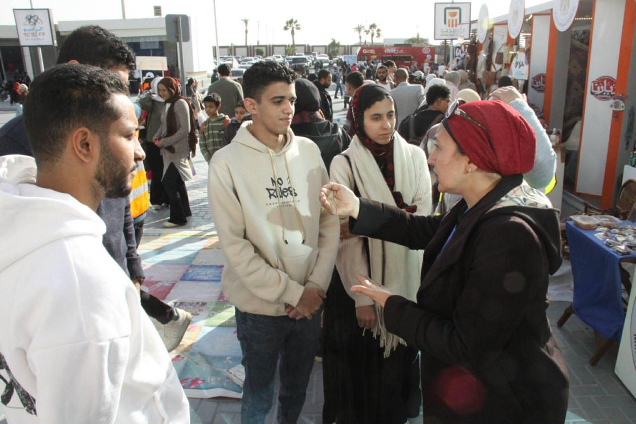 تفاعل كبير مع أنشطة صندوق مكافحة الإدمان بمعرض القاهرة الدولي للكتاب