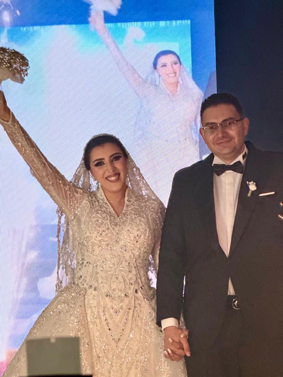 جيانا فاروق وزوجها