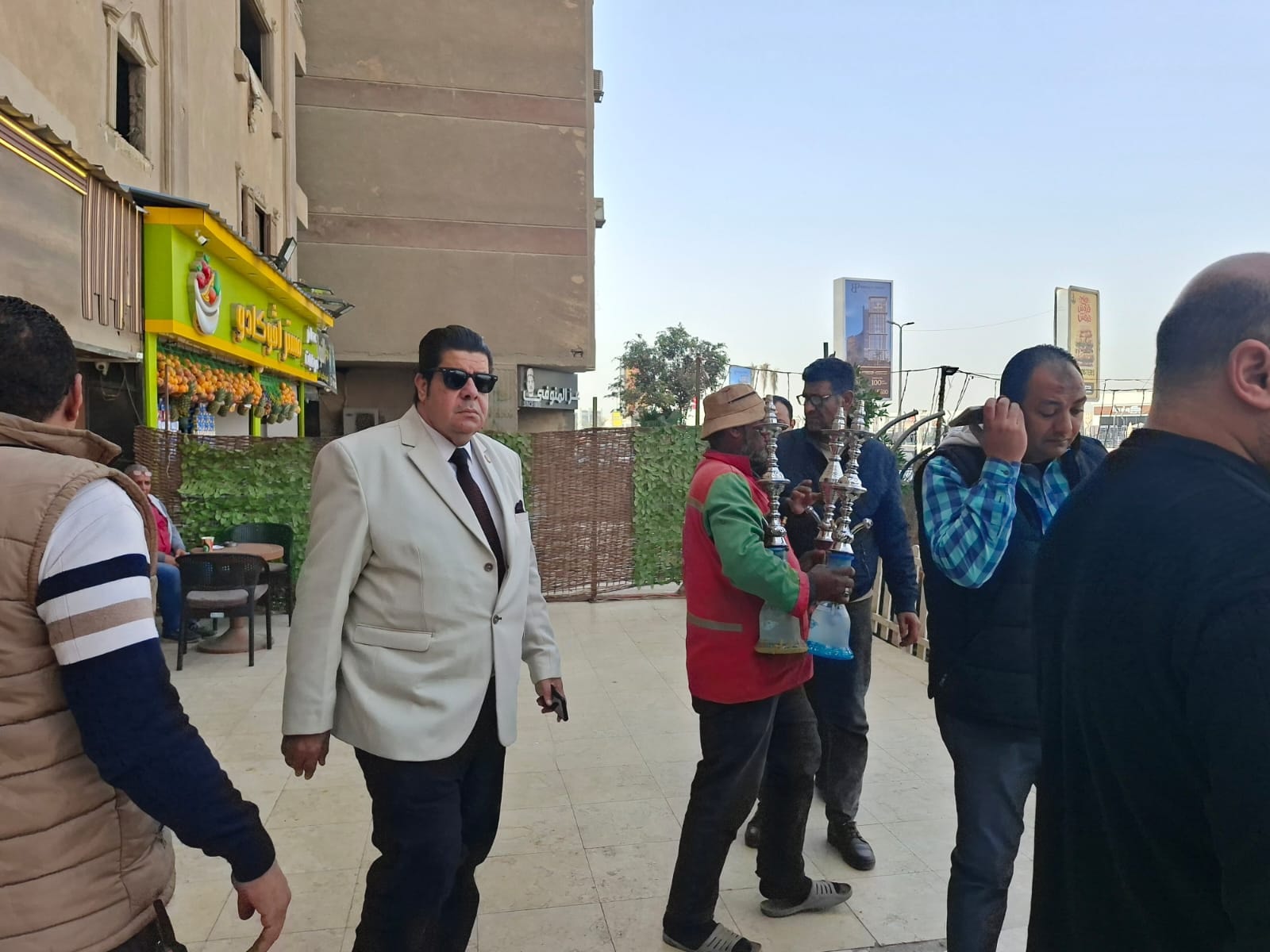 رئيس حي المعادي يقود حملات مكبرة لرفع الإشغالات (1)