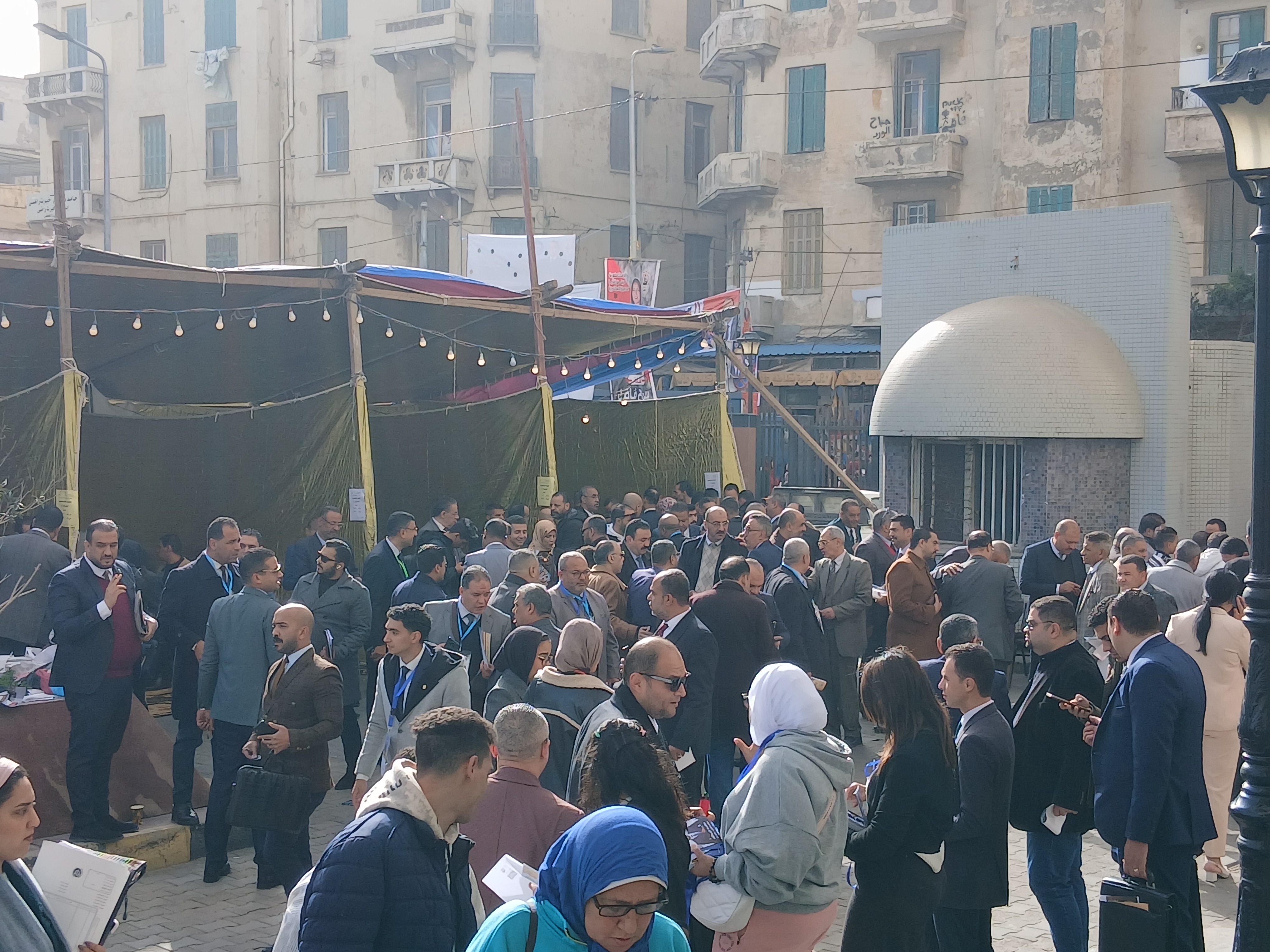 إقبال علي انتخابات نقابة المحامين بالإسكندرية إقبال علي انتخابات نقابة المحامين بالإسكندرية