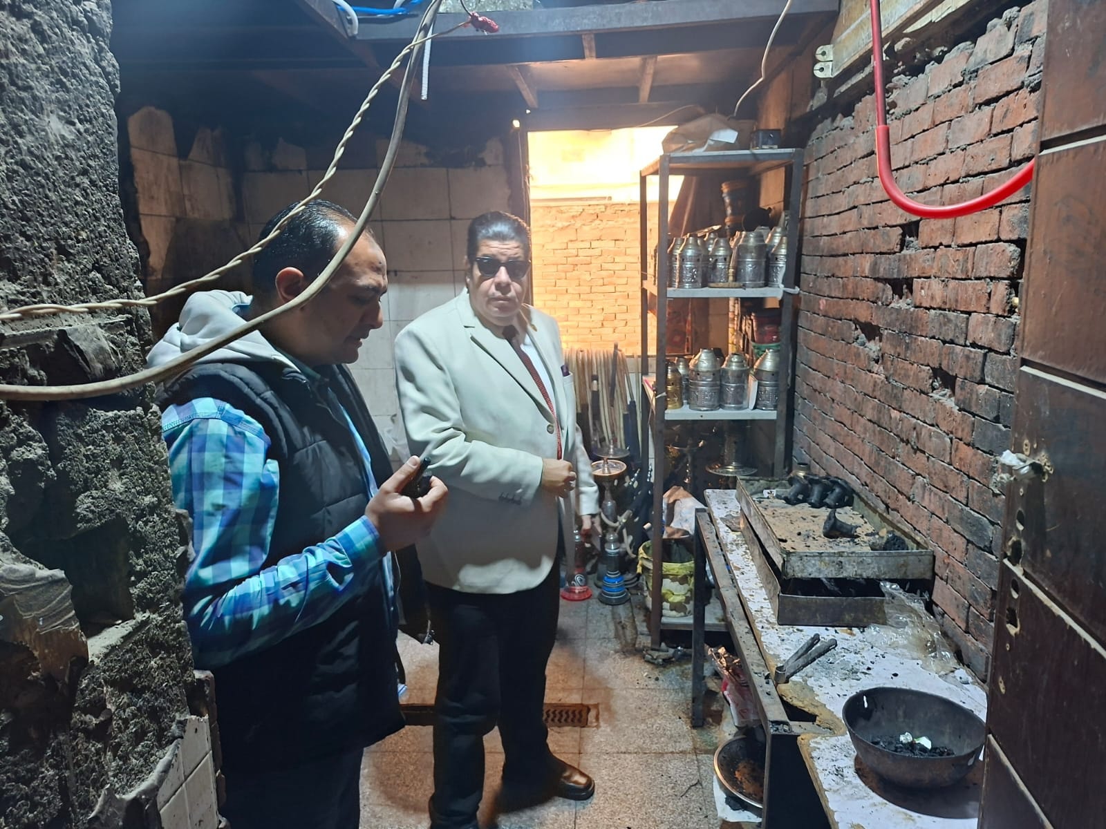 رئيس حي المعادي يقود حملات مكبرة لرفع الإشغالات (3)