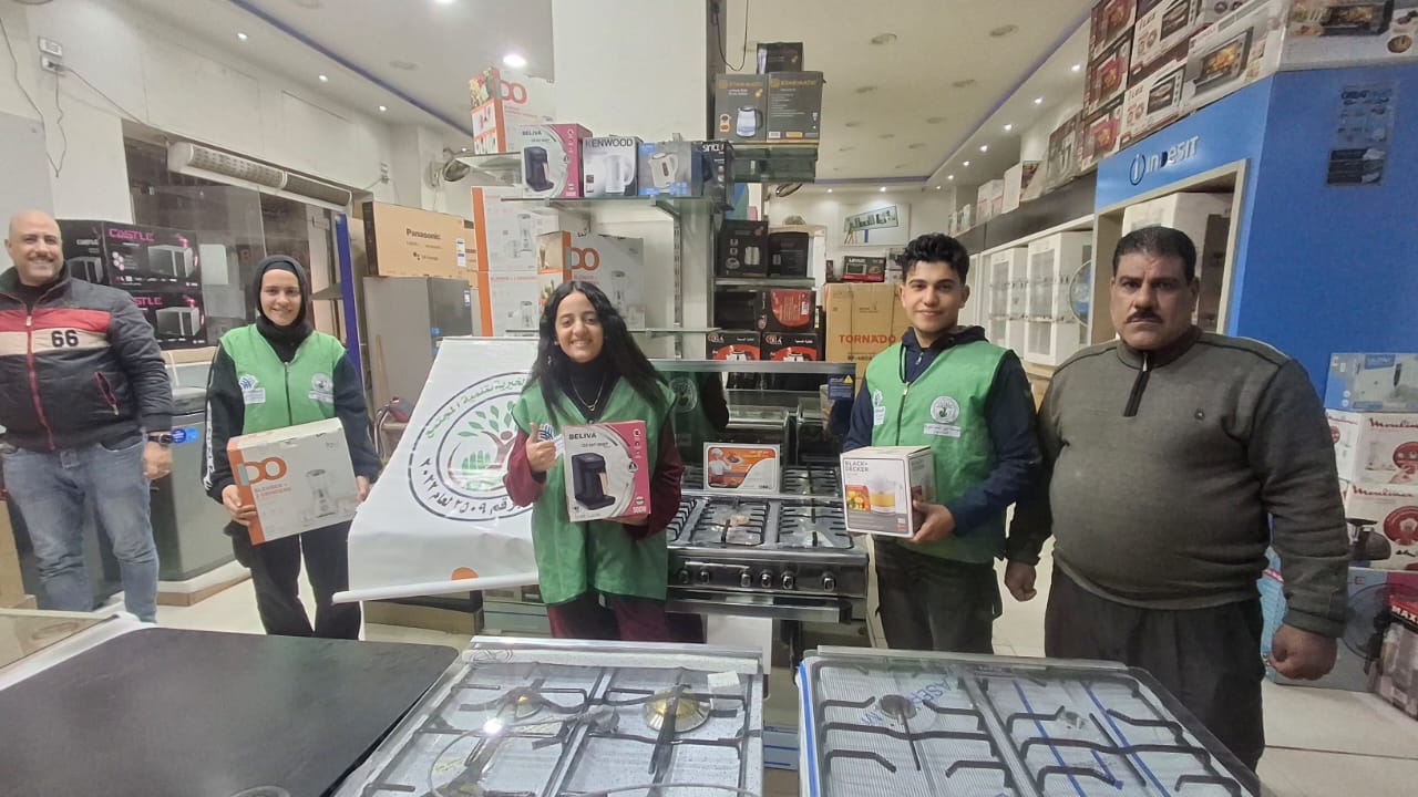 نبيل الكاتب عضو التحالف الوطني توزع أجهزة كهربائية لدعم العرائس الأيتام والأولى بالرعاية بالبحيرة (3)