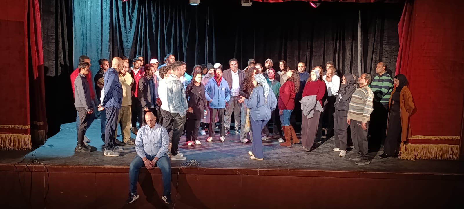 انطلاق أولى ورش مهرجان المسرح العربي في قصر ثقافة الأنفوشي بالإسكندرية (4)