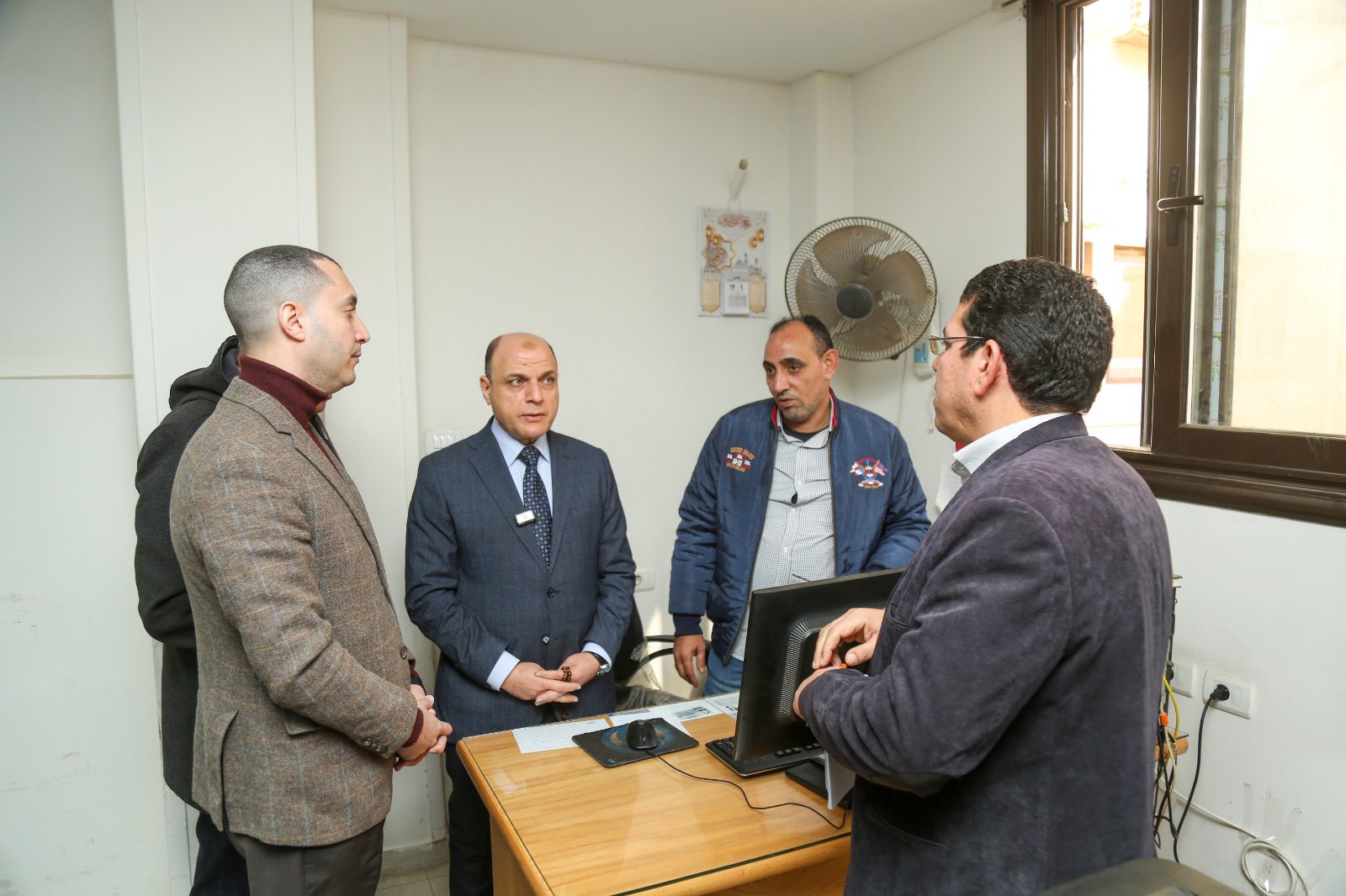 متابعة محافظ كفر الشيخ للأداء بالمركز التكنولوجي