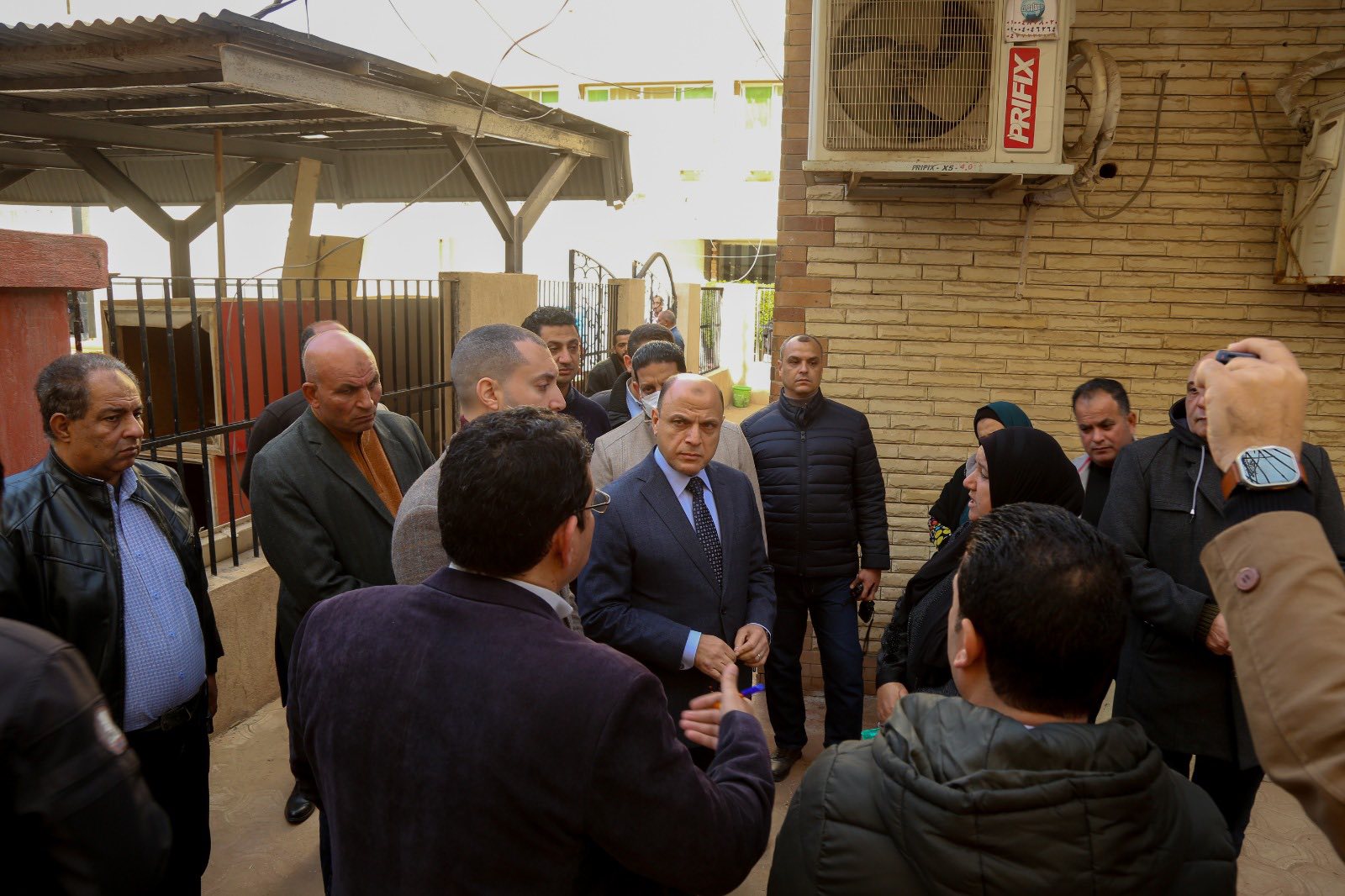 محافظ كفر الشيخ ولقاءه بالمواطنين