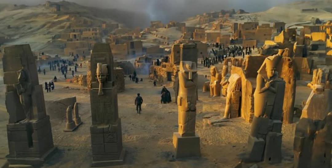 مشهد من الغربان بطولة عمرو سعد