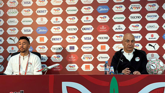  حسام حسن، فى المؤتمر الصحفى قبل مباراة الغد (6)