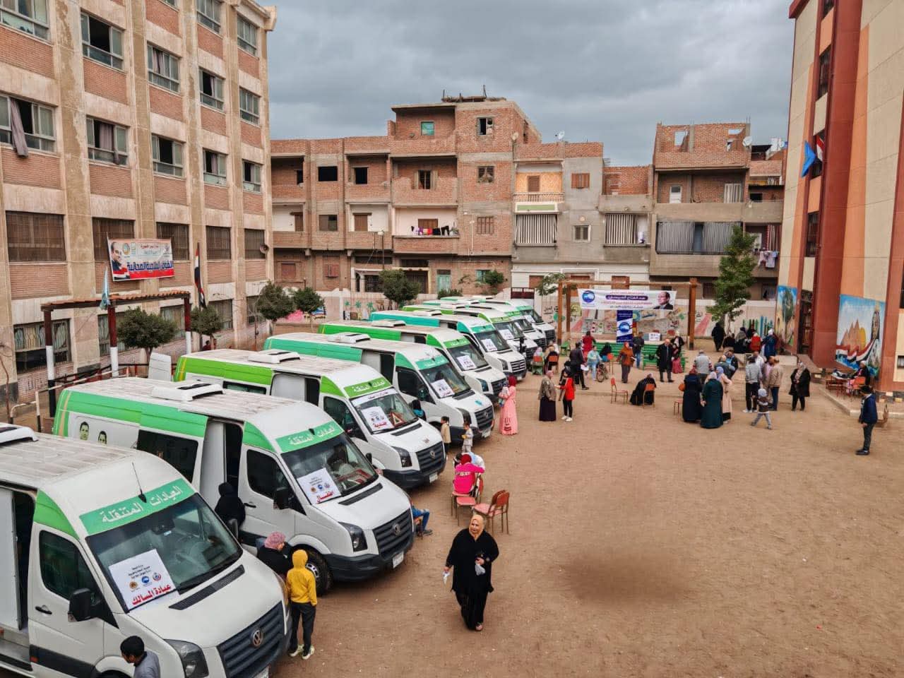 القوافل الطبية في الغربية القوافل الطبية في الغربية