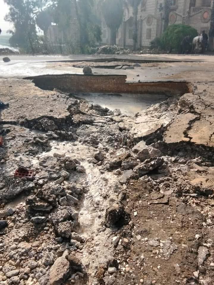 غرق الشوارع