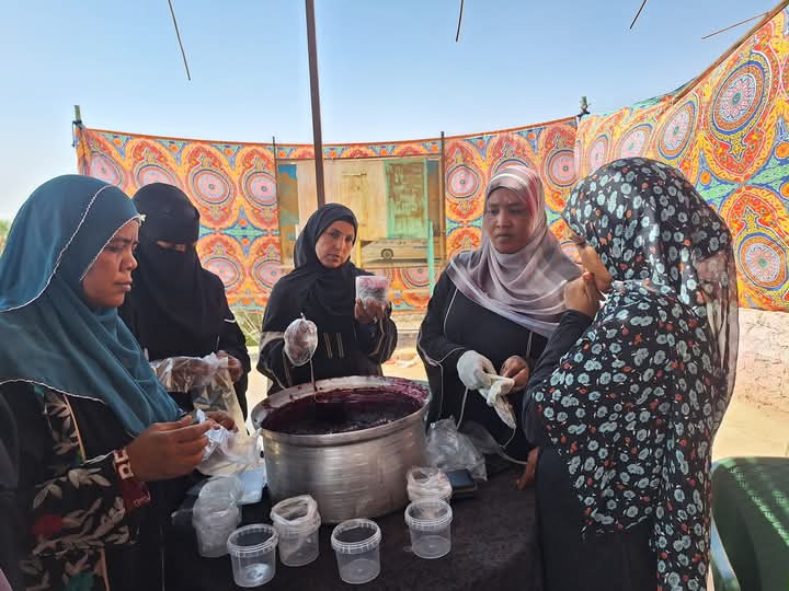 إنتاج المربي من مخلفات الكركدية