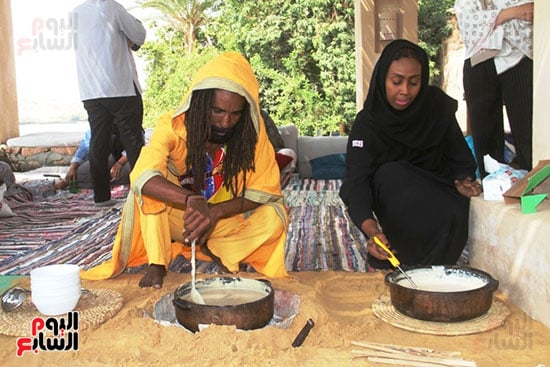 طهى-التلبينة-فى-النوبة