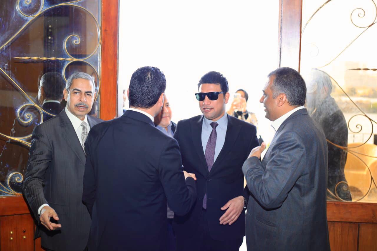 نائب محافظ سوهاج يزور نادي القضاة ويهنئ مجلس الإدارة الجديد