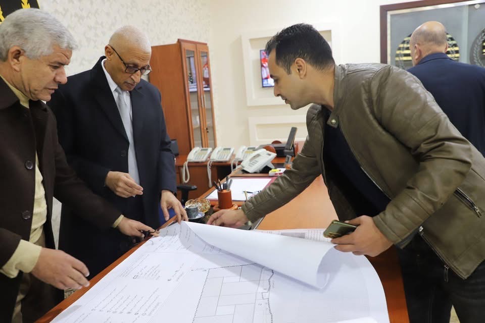 اثناء اعتماد محافظ شمال سيناء الحيز العمراني 