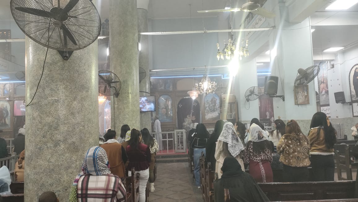 قداس عيد الميلاد بكنيسة أبي فام الجندي بالمراشدة في قنا 2 قداس عيد الميلاد بكنيسة أبي فام الجندي بالمراشدة في قنا 2