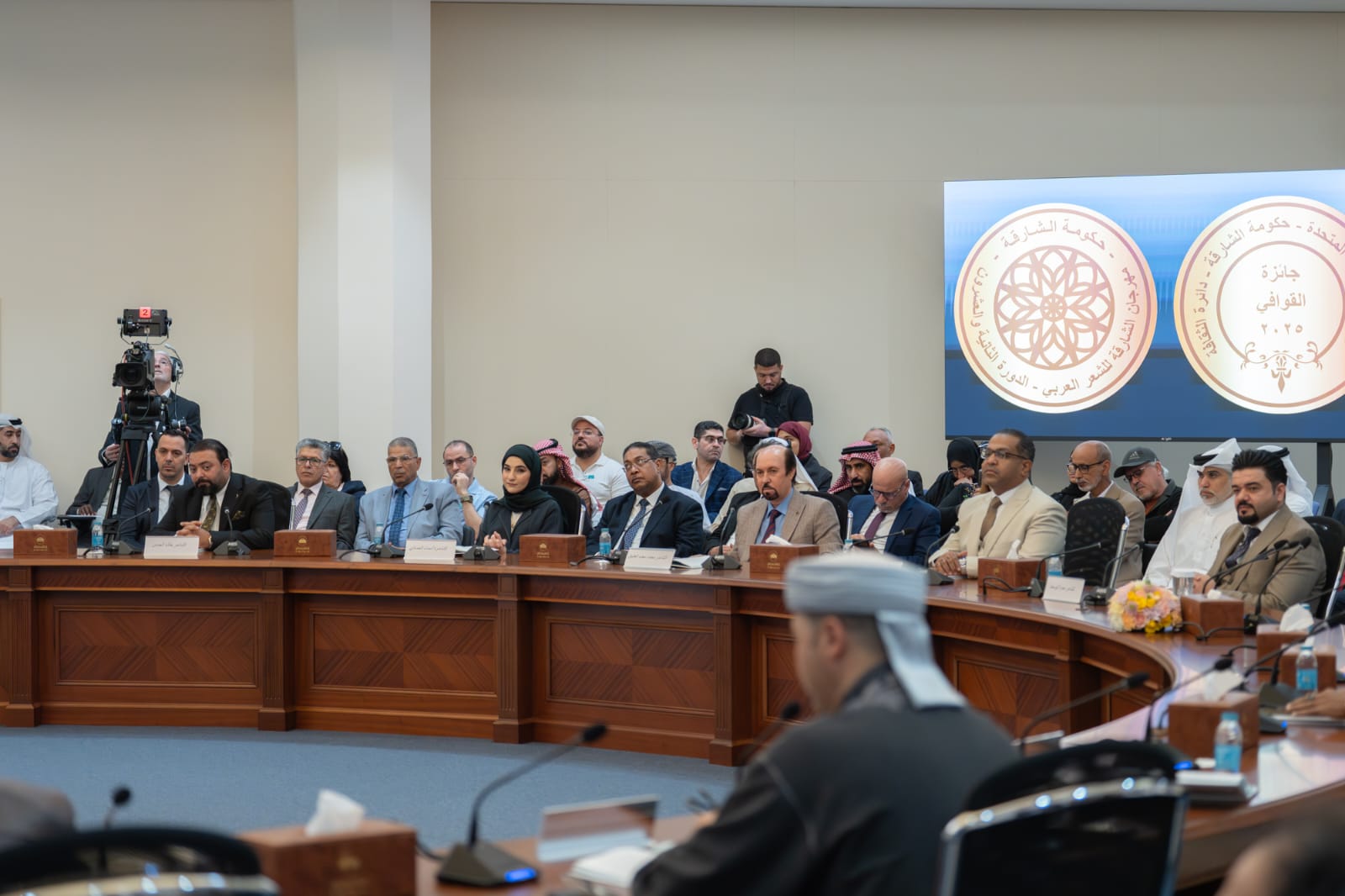 خلال حفل تكريم شعراء القوافي