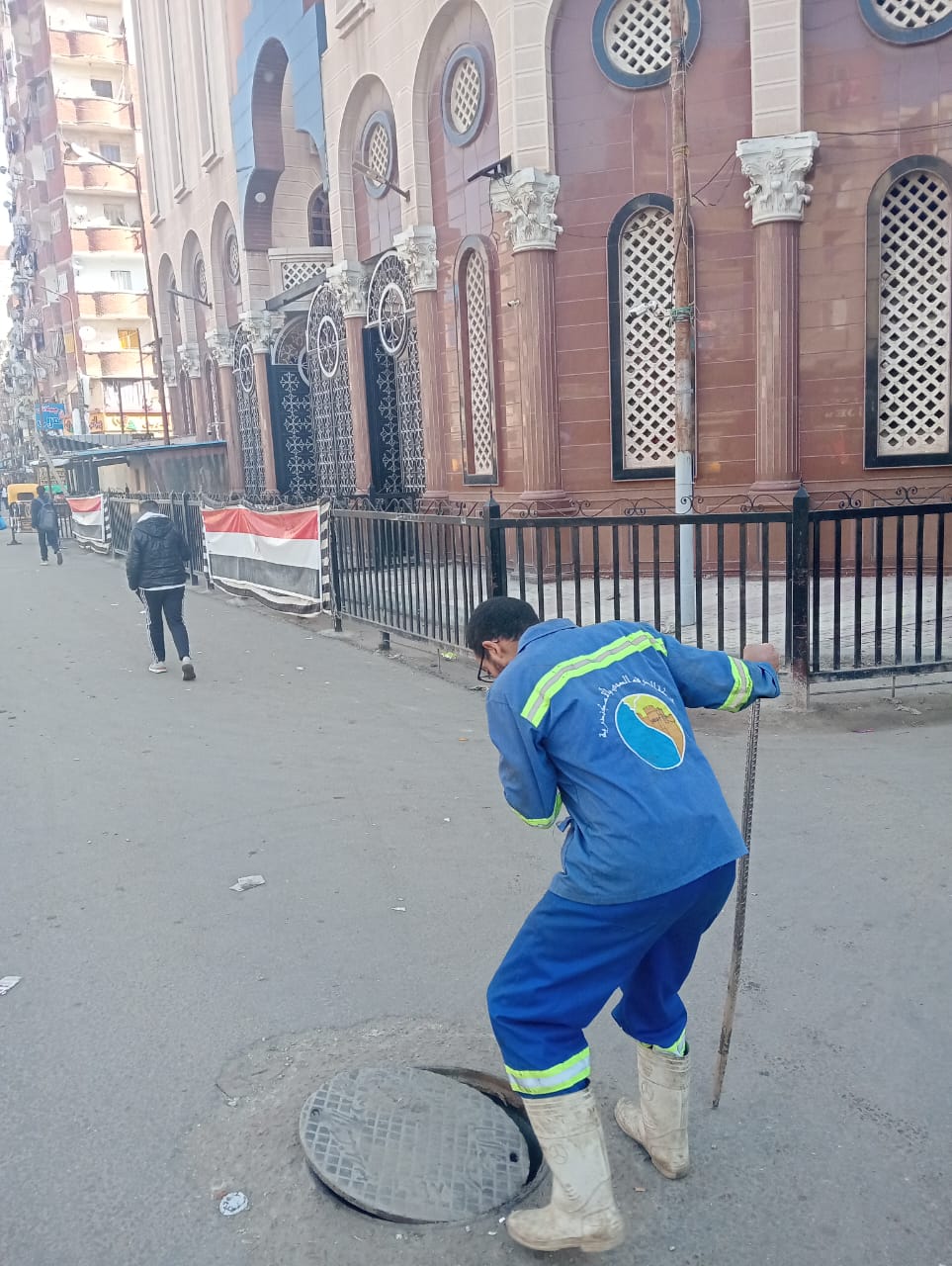 رفع الاستعدادات بشركة الصرف الصحي بالإسكندرية