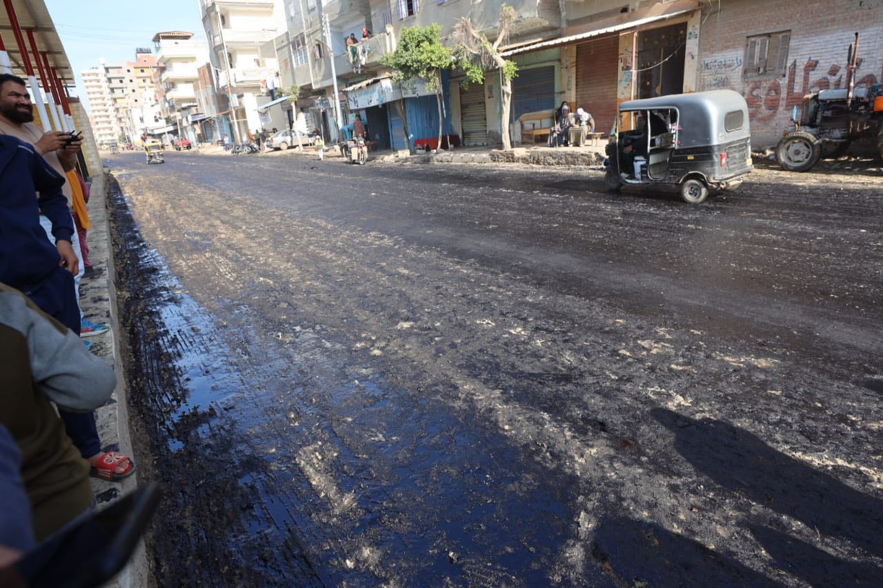 رصف الطرق بسيدي سالم