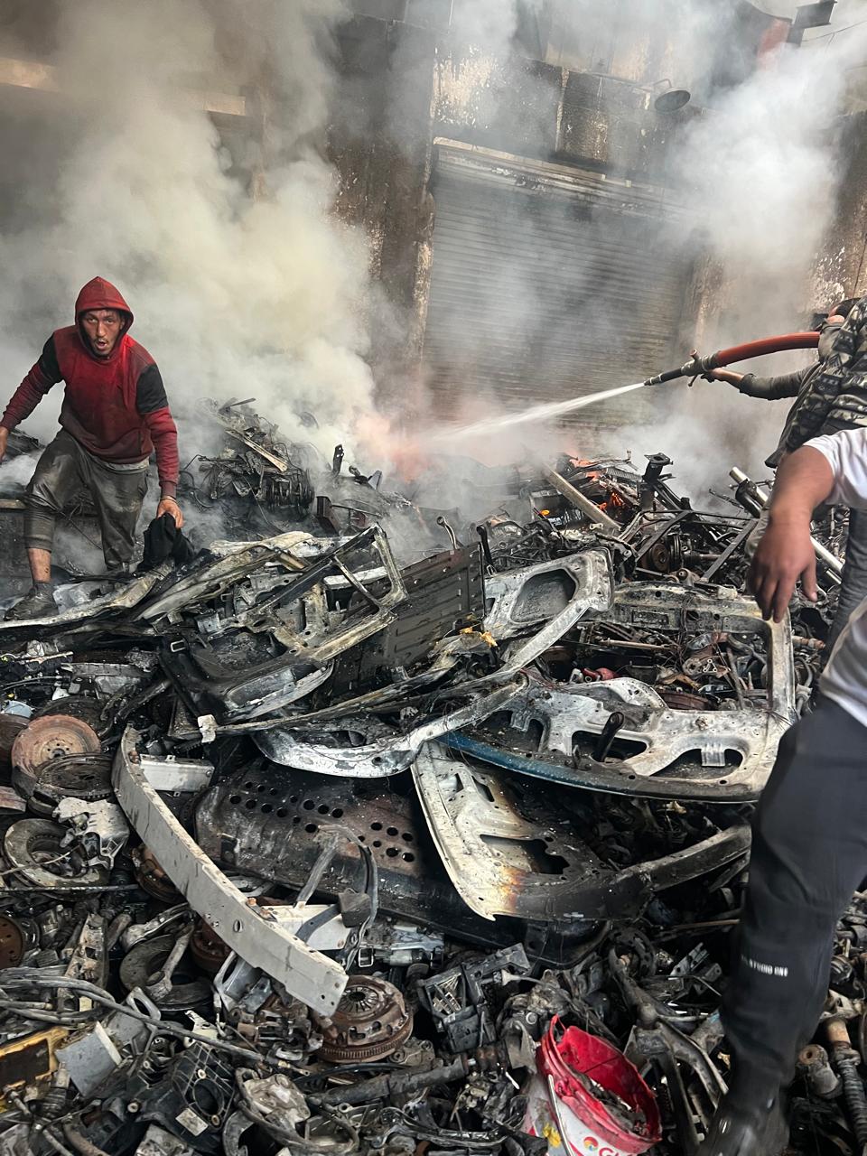 اخماد الحريق