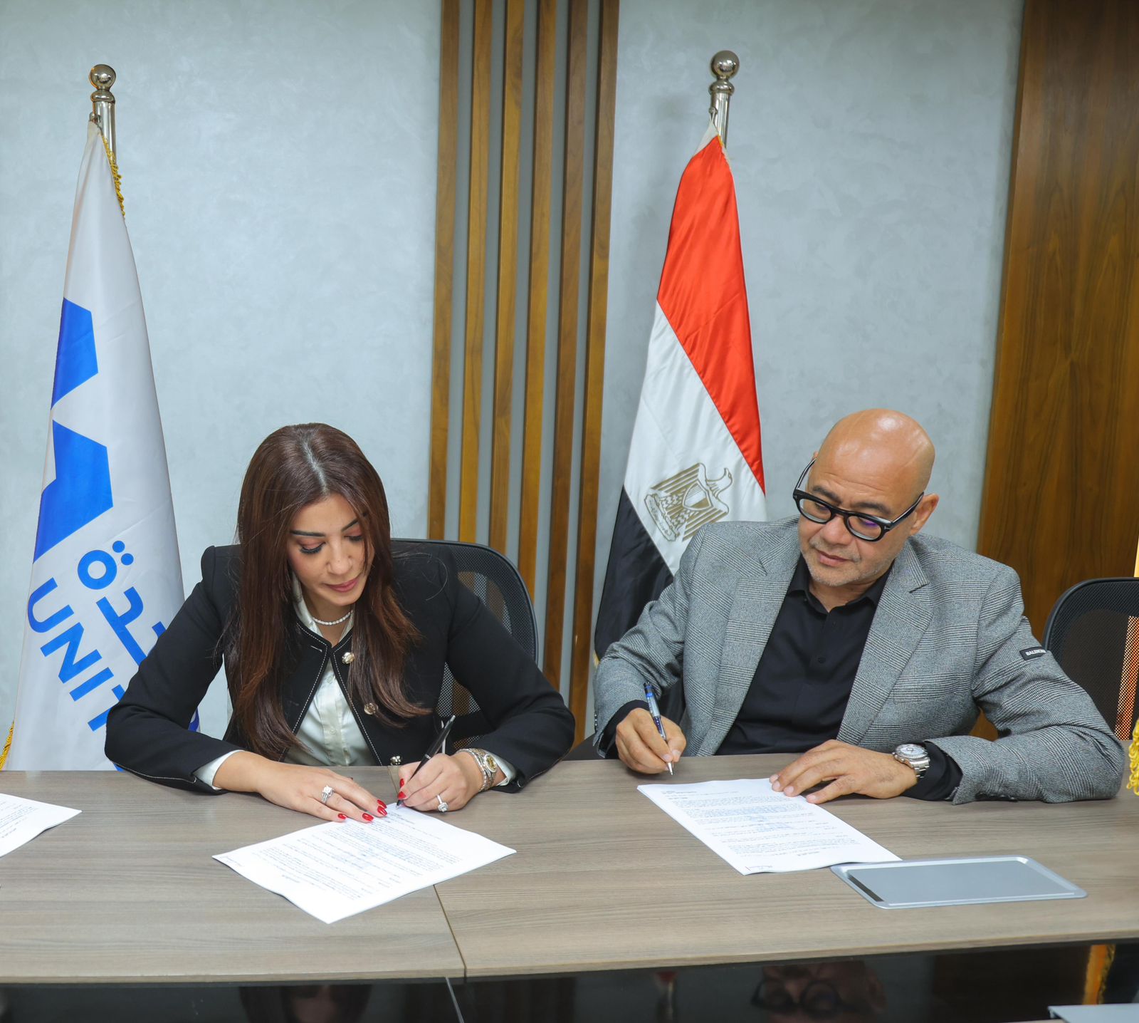 توقيع الشراكة بين المتحدة للخدمات الإعلامية و We R Creators