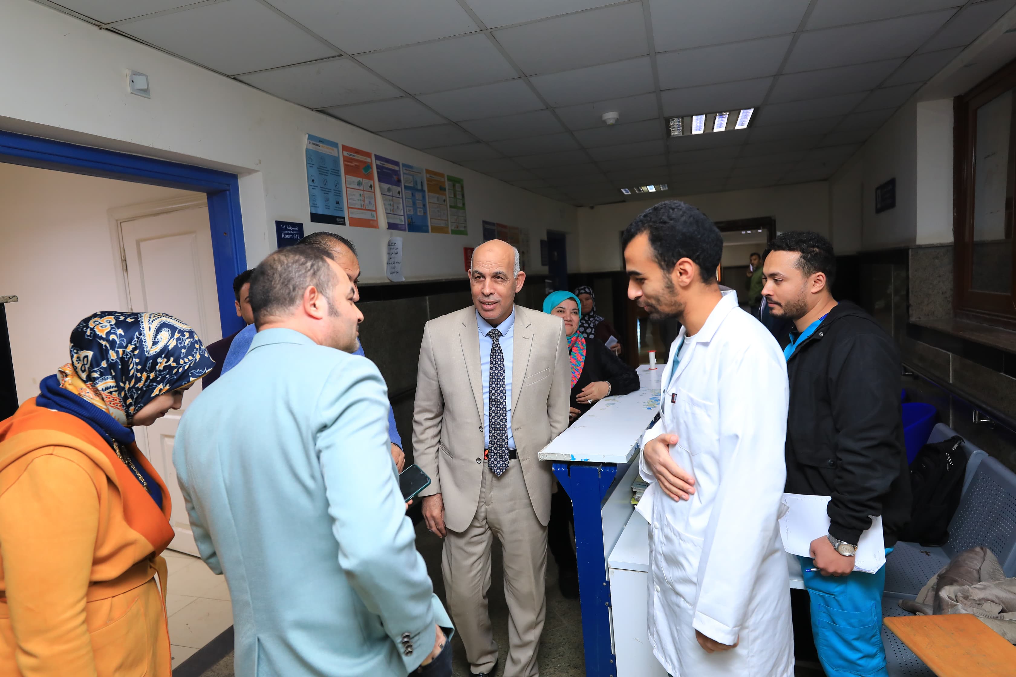 جانب من جولة رئيس جامعة كف الشيخ جانب من جولة رئيس جامعة كف الشيخ