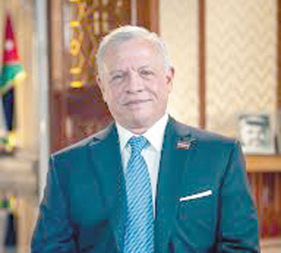 ملك الأردن عبد الله الثانى بن حسين ملك الأردن عبد الله الثانى بن حسين