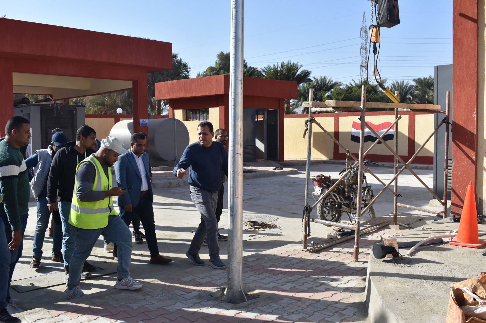 المشروع يتم بطول 8 كيلو لإنهاء أزمات قطع المياه المتكرر