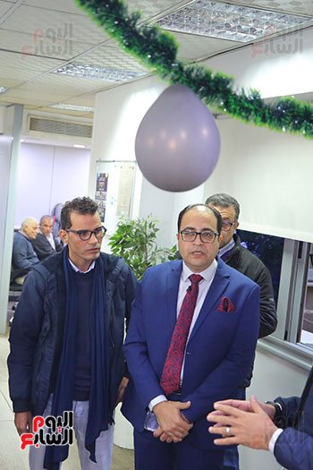 في صالة التحرير