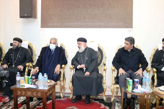 هشام طلعت مصطفى بكنيسة مدينتى