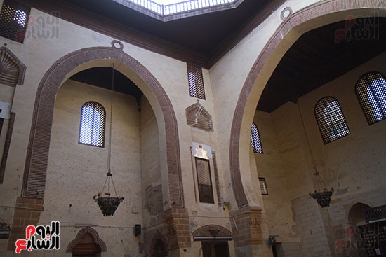 إحدي جدران المسجد إحدي جدران المسجد