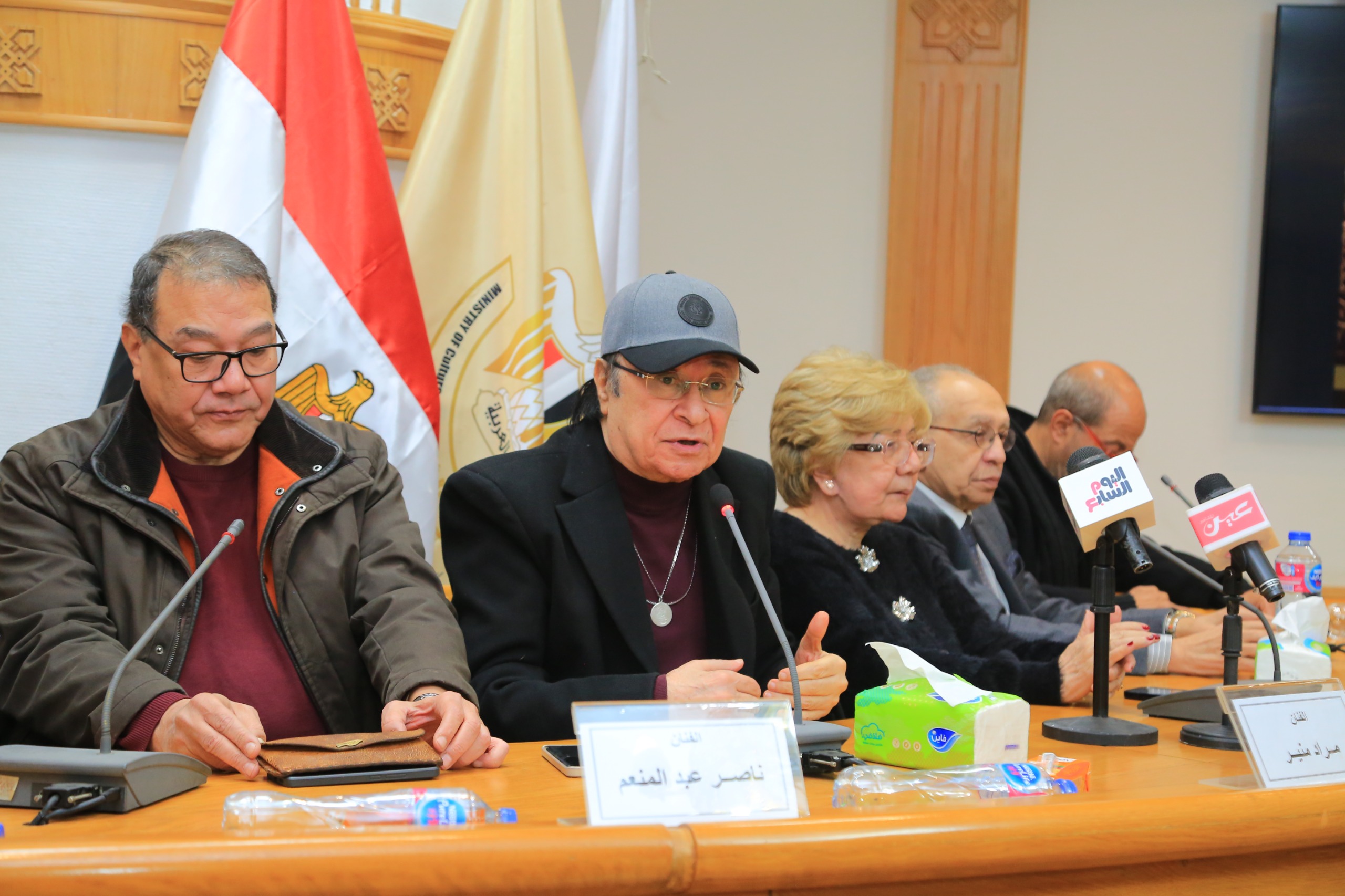 مهرجان المسرح العربي يجمع 5 قامات مسرحية في المؤتمر الصحفي الثاني بالمجلس الأعلي للثقافة (10)