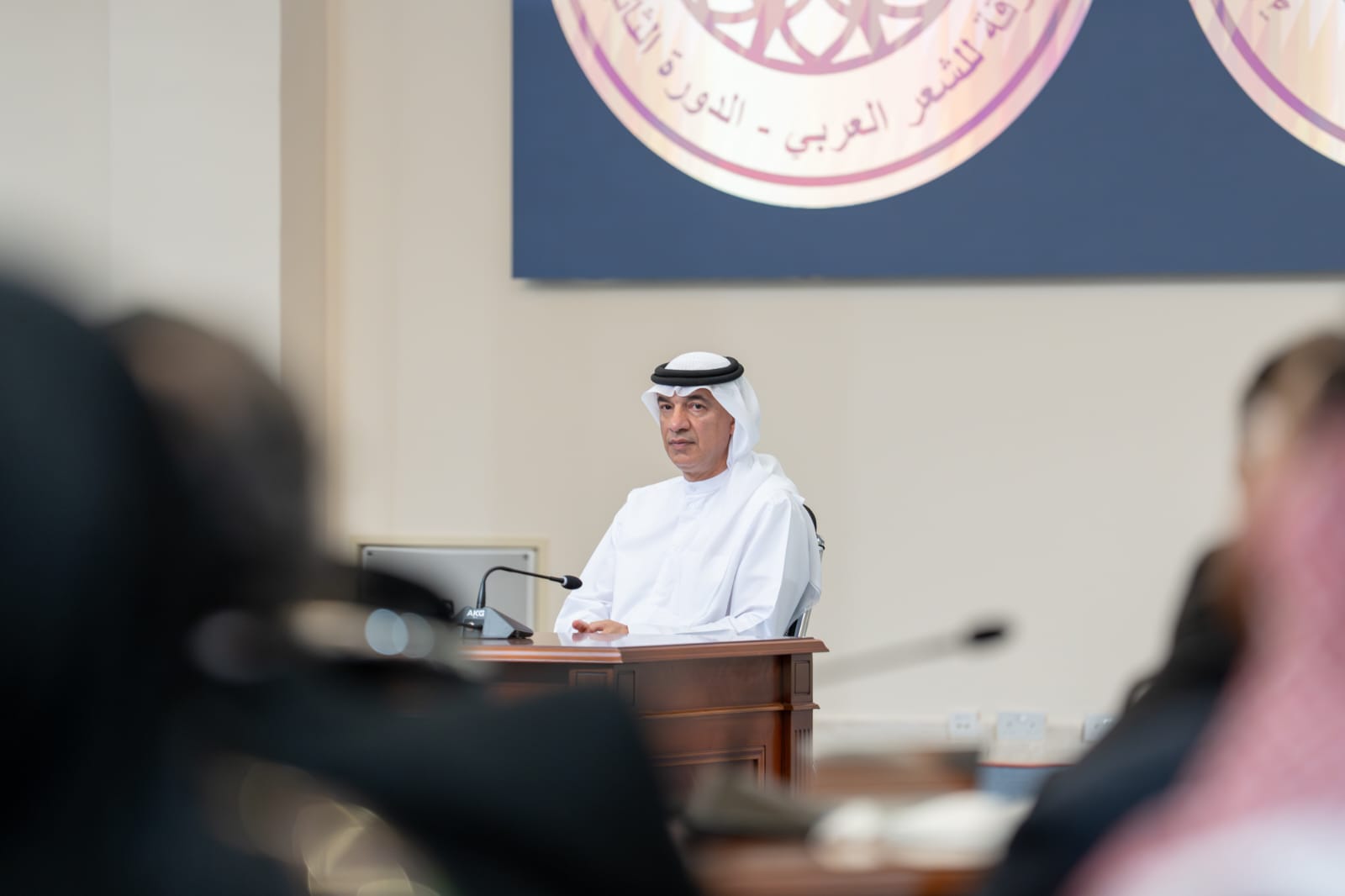 عبدالله العويس رئيس دائرة الثقافة بالشارقة