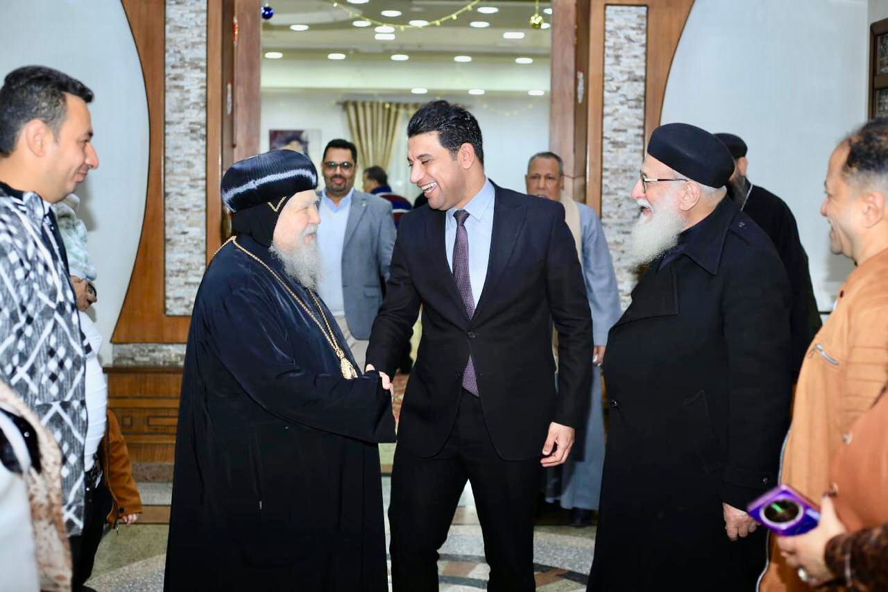 نائب محافظ سوهاج يهنئ بعيد الميلاد نائب محافظ سوهاج يهنئ بعيد الميلاد