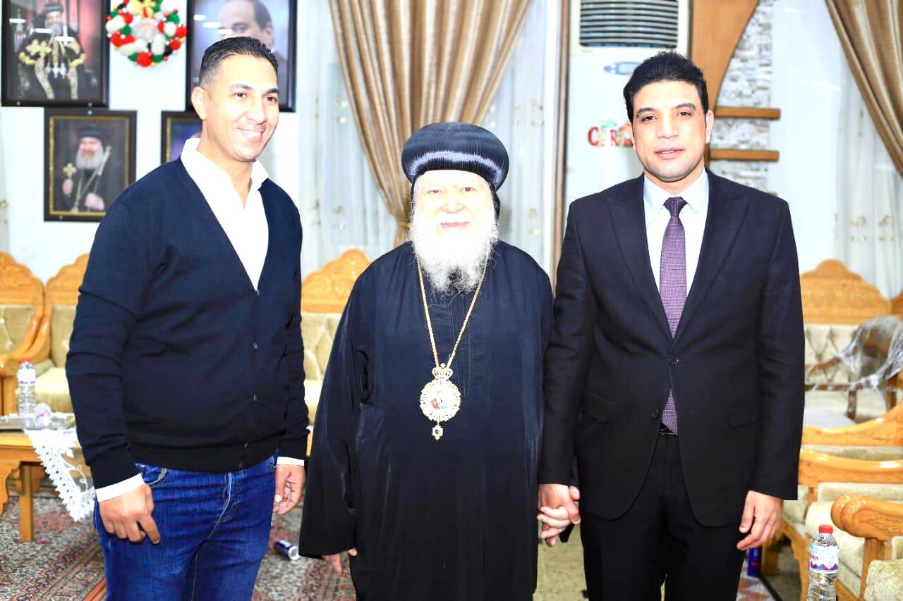 نائب محافظ سوهاج يقدم التهنئة بعيد الميلاد نائب محافظ سوهاج يقدم التهنئة بعيد الميلاد