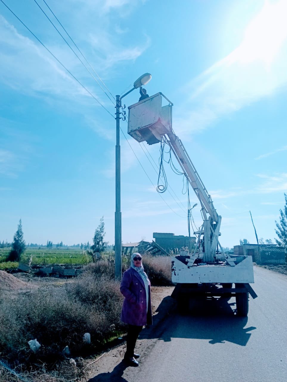 تطوير ورفع كفاءة منظومة الإنارة العامة بمركزي الحامول وقلين تطوير ورفع كفاءة منظومة الإنارة العامة بمركزي الحامول وقلين