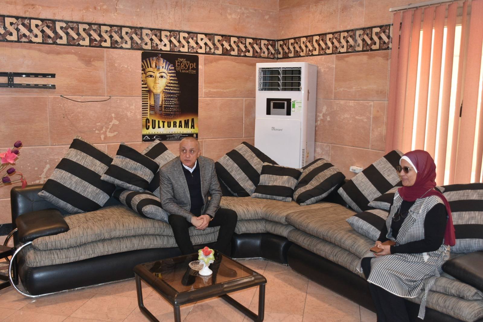 المحافظ يوجه بتطوير المركز الدولى للمؤتمرات بما يليق بالمكانة الحضارية والسياحية