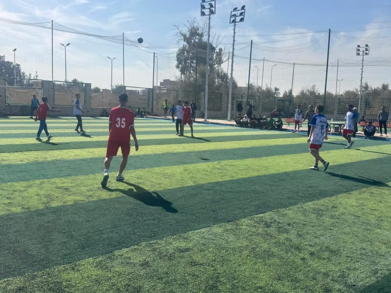 ممارسه الرياضه بالمدينه الشبابيه بالعريش 